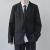 Men's Trendy Korean-Style Casual Suit Set - Small, Handsome Streetwear Jacket
