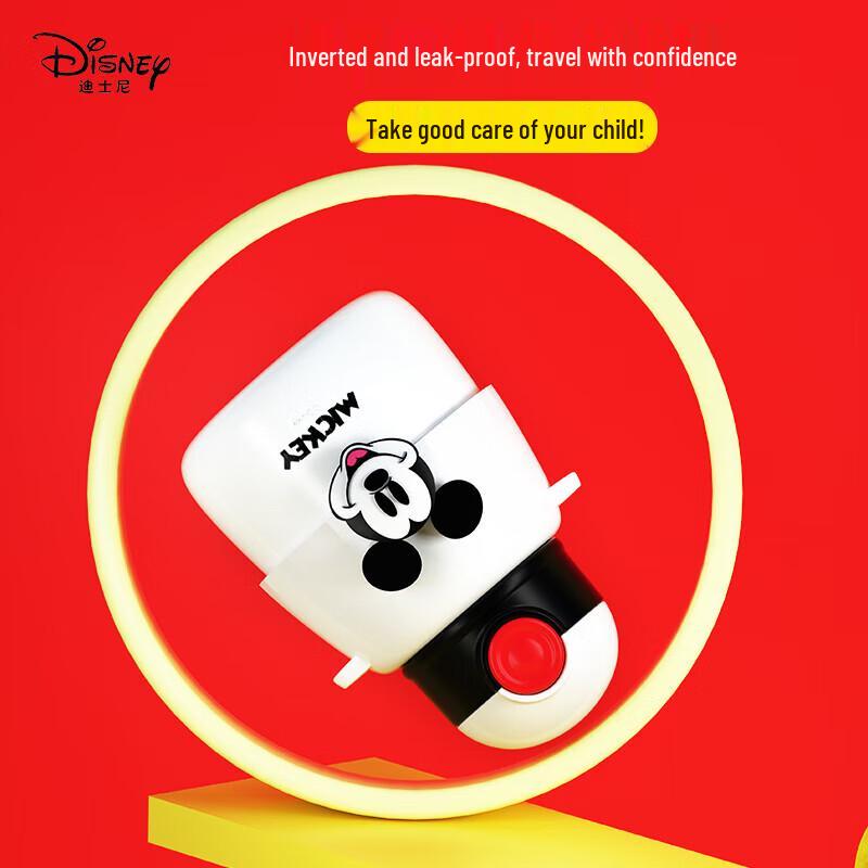 Disney Детская термокружка с трубочкой Микки Маус из нержавеющей стали 316