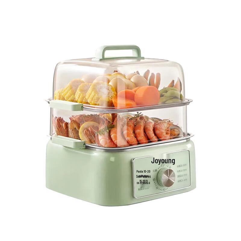 Joyoung 10L 3-Layer Electric Food Steamer CN plug (adapter included)