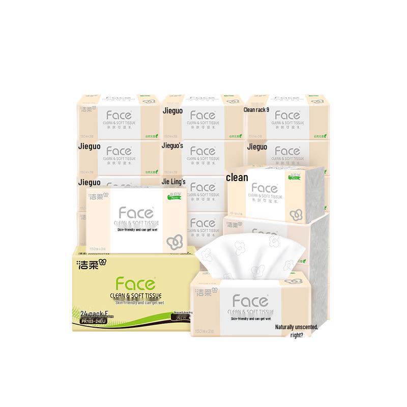 Jierou Мягкие салфетки для лица