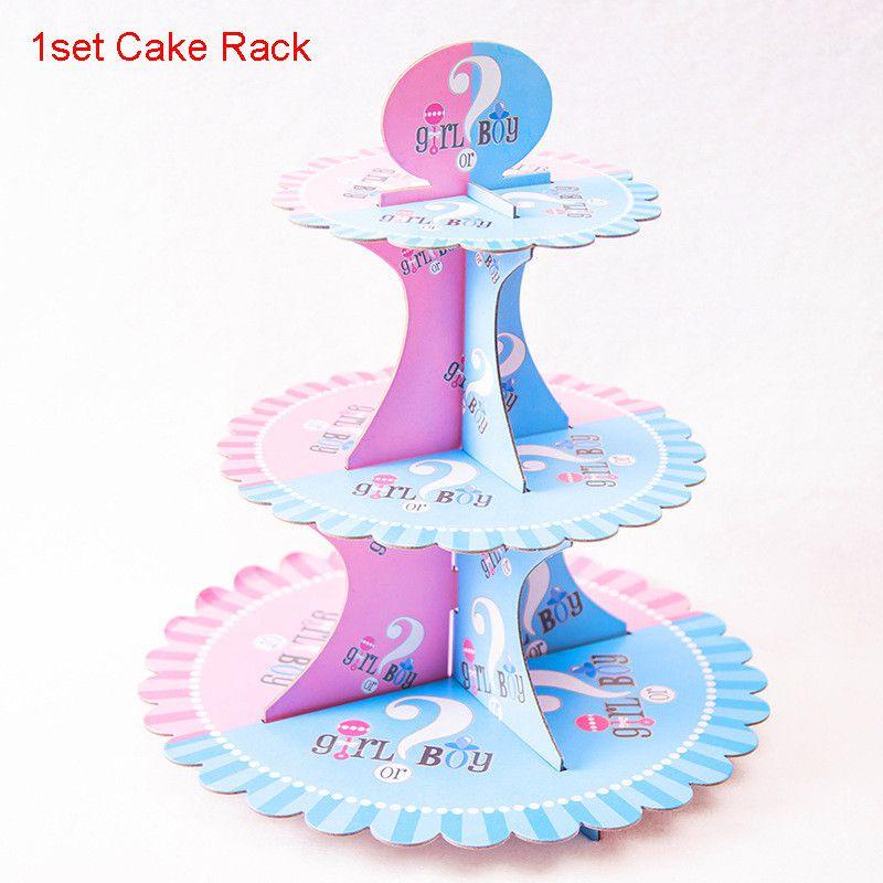 Яркое украшение для вечеринки по определению пола ребенка Мальчик или девочка Коллекция одноразовой посуды