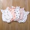 H1208 Летний комбинезон с оборками Summer Infant - Детский ромпер с мультяшным принтом