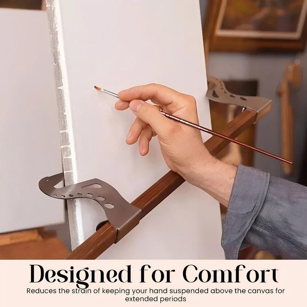 Self-Locking Hand Rest Adjustable Support Mahlstick New Hand Stabilizer Painting