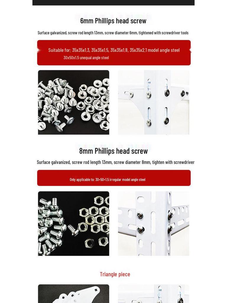 Thickened Angle Iron Multi-Purpose Storage Rack for Home and Shoes