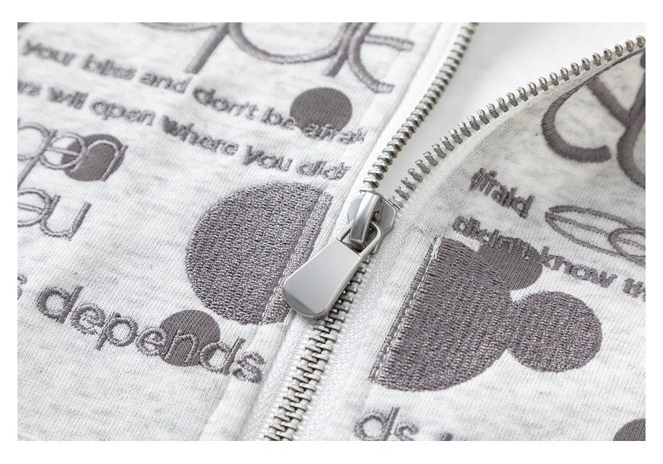 Beast Street Women's Retro Polka Dot Hoodie - American Style Casual Jacket