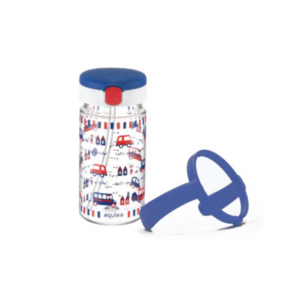 Чашка соломенная Richell AQ, 200 мл, 1 шт., темно-синий