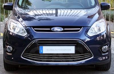 Ford C-MAX / Grand - Chrome Grill Bumper Attraps Tuning