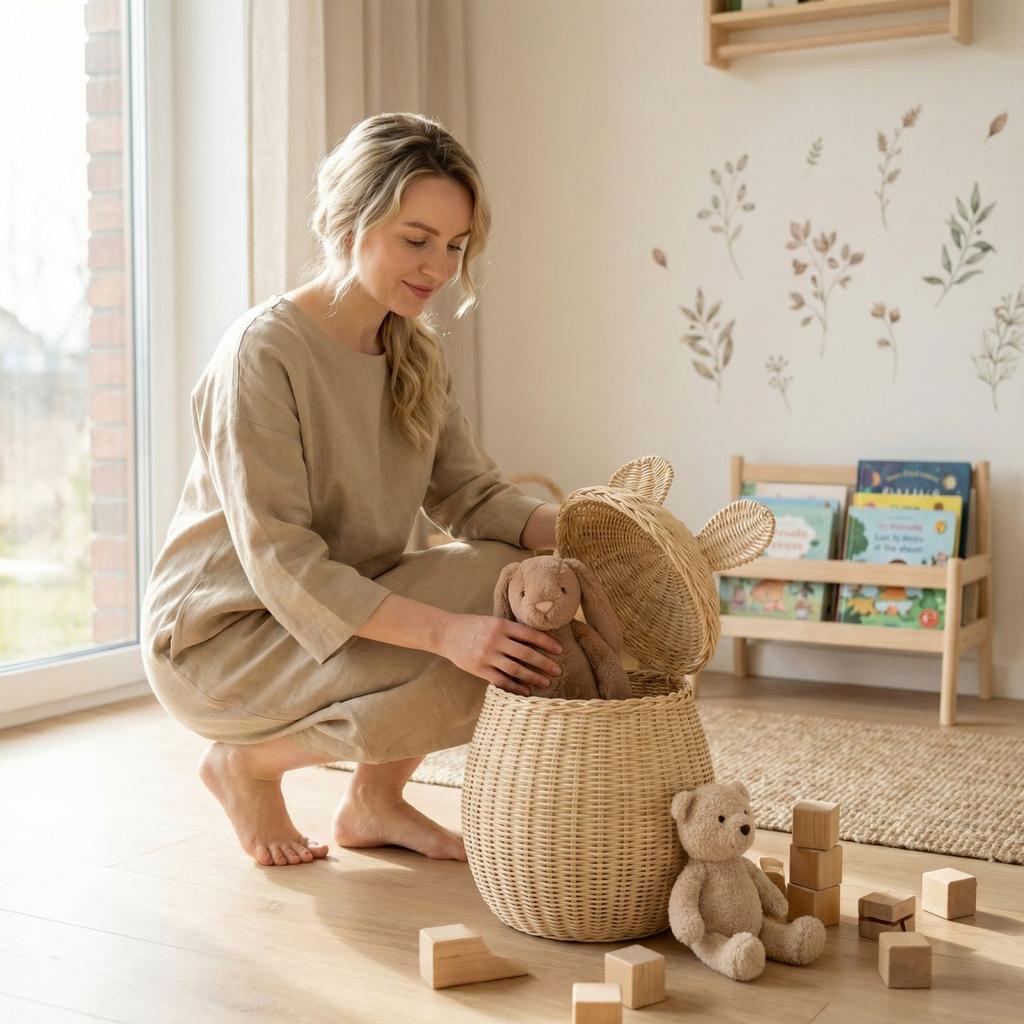 Плетеные корзины для хранения, Декоративные коробки для хранения игрушек в доме, Плетеные корзины для хранения ручной работы