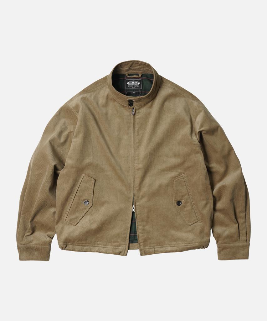 Куртка Harrington Frizmworks из вельвета Buddy _ Бежевая