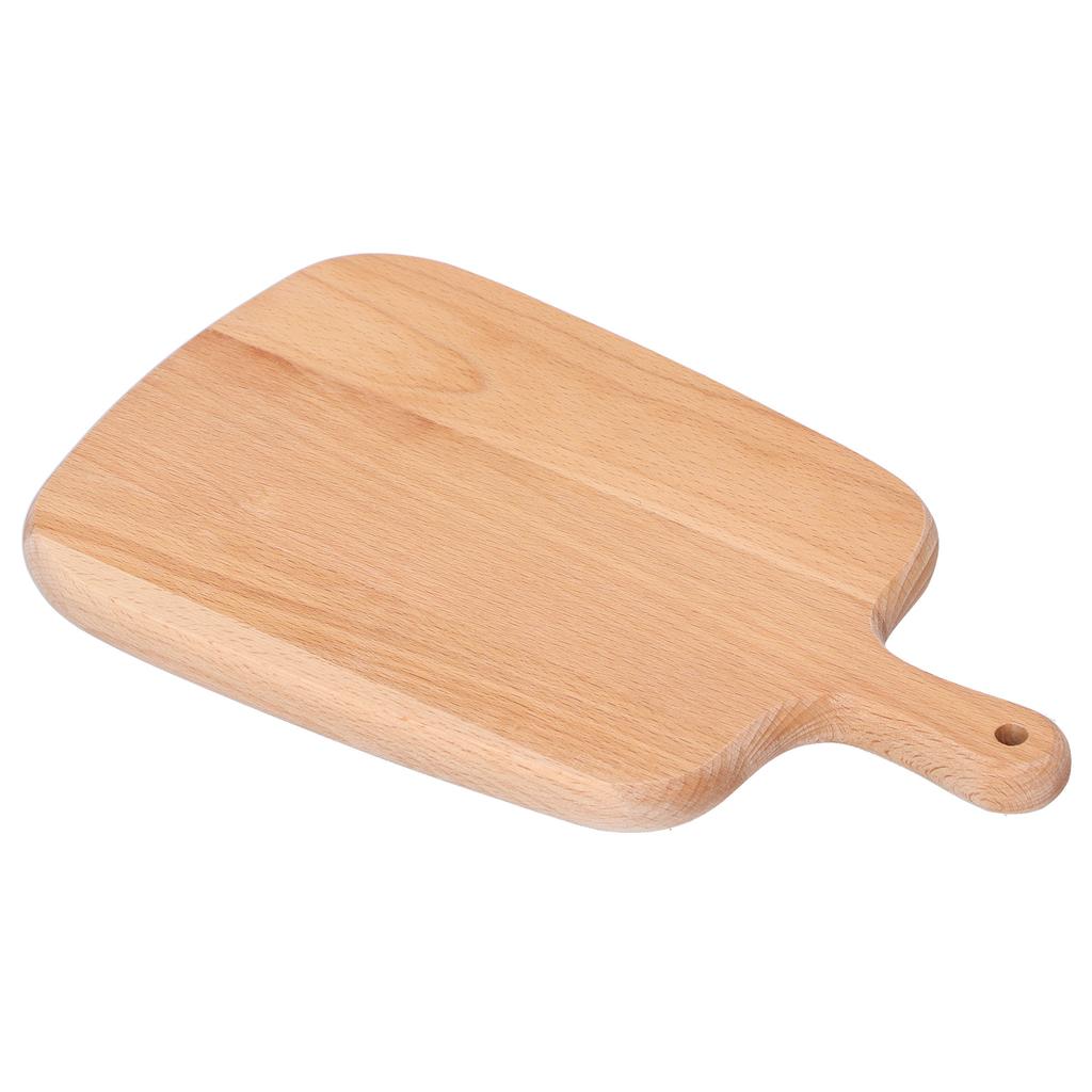 Буковая разделочная доска Барбекю Пицца Хлеб Овощи Фрукты Деревянная разделочная доска26.5x16x1.5