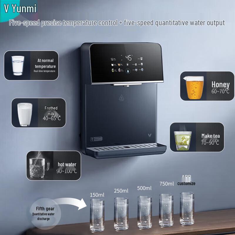 VIOMI Настенный мгновенный водонагреватель Master 2S, штепсель CN (адаптер в комплекте)