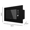 Cecotec Micro-ondes GrandHeat 2000 Built-in Black