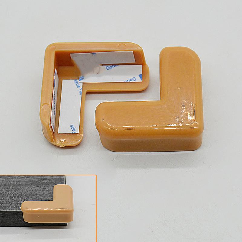 4 шт./компл., прозрачная защитная крышка L-образной формы для детской безопасности, угловая защита стола, защита детей