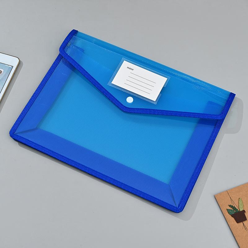 Large Capacity Folder Large Capacity Office Archive Bag Test Paper Storage Bag Waterproof A4 Document Bag For Office School