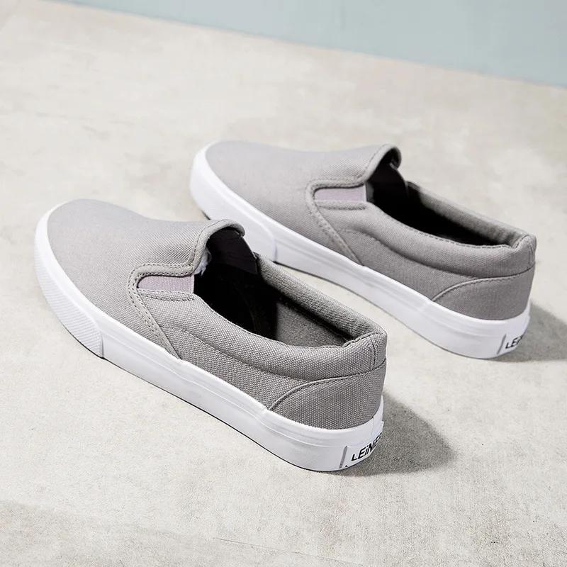 Кеды женские парусиновые для вождения, вулканизированные парусиновые туфли, дизайнерские плоские слипоны, женские лоферы, летняя повседневная обувь