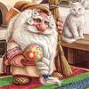Набор для вышивки крестом DIY Алмазная вышивка Мультфильм дедушка Алмазная картина Мозаика Домашний декор