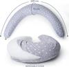 2-in-1 Nursing Pillow Pregnancy Pillow Side Sleeper Pillow for Baby, Pregnancy Pillow with Inner Cushion and Cotton Nursing Pillow Cover