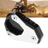Motorcycle CNC Kickstand Side Stand Enlarger Extension Pad for Kawasaki Versys KLE 650 15 18