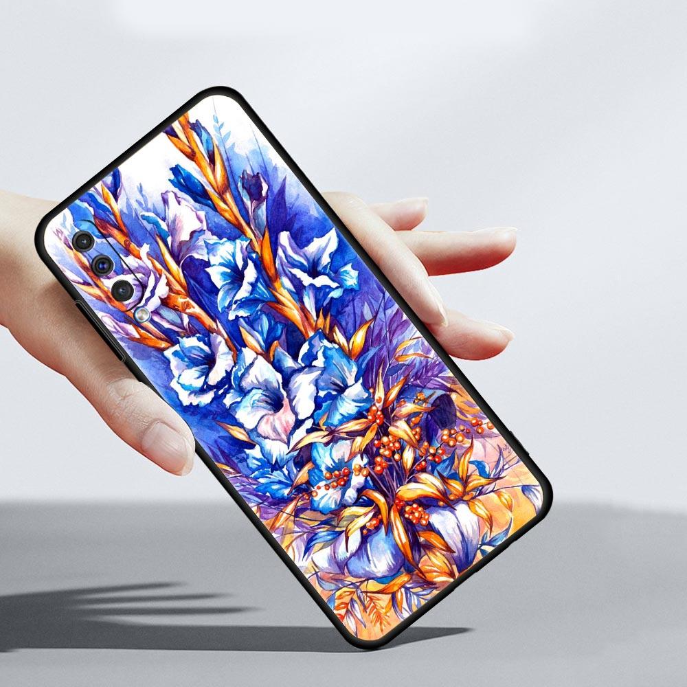Красивый чехол для телефона с цветком розы для Samsung Galaxy A52 5G A12 A70 A50 A40 A20s A30 A10s A20e A10 A22 A72 A32 A02 A42 A04S
