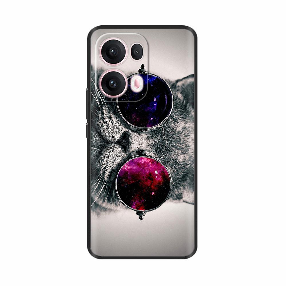 Чехол Reno13/Reno13 Pro для OPPO Reno 13 5G Мягкая задняя крышка из ТПУ-силикона для чехлов телефона OPPO Reno 13 Pro Милые Fundas Ударопрочный