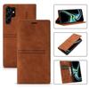 Suitable for Samsung S25Ultra phone case, flip cover A17, skin-feel dreamy magnetic suction S24FE card slot protective case