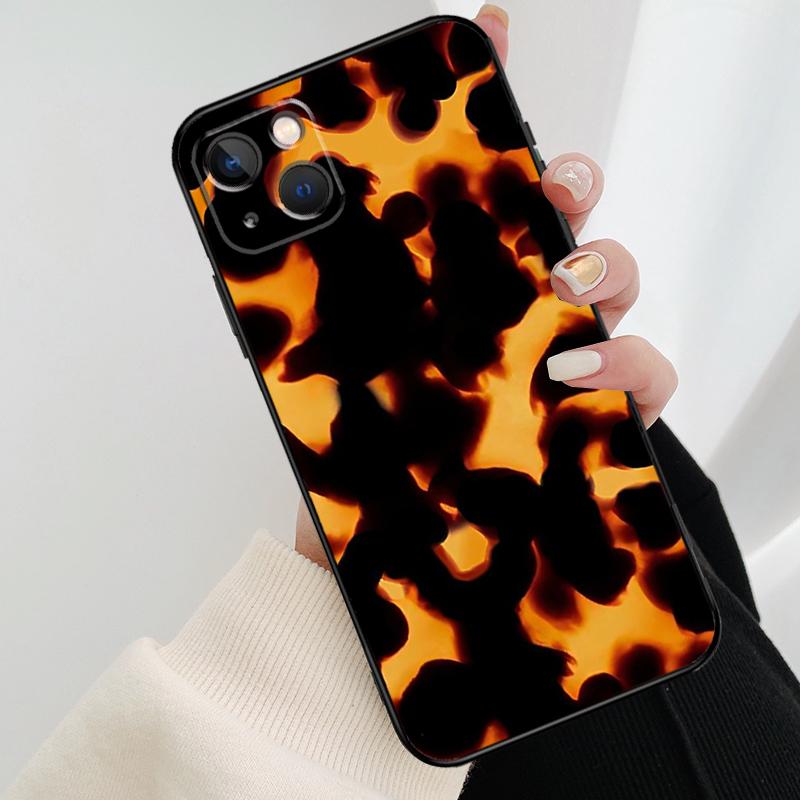 Винтажный чехол для телефона под черепаховый панцирь для iPhone 17 Pro Max 16 15 14 11 12 13 Pro Max mini 15 16 Plus 16e 17 Air Cover