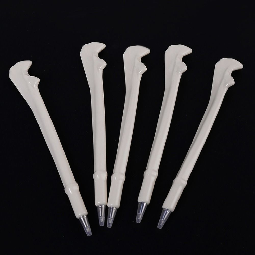 Quality Lifelike Bone Shape Writing Tools Students Ballpoint Pen Neutral pen Gel Pen Stationery