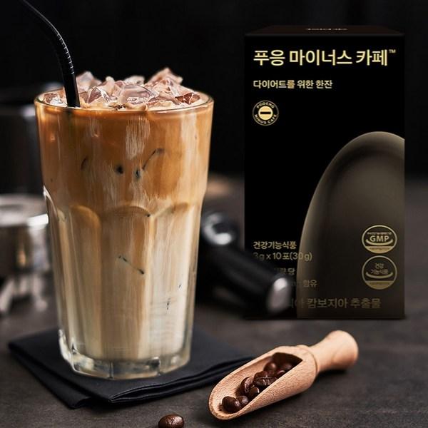 Доктор. Bullet Pueung Minus Cafe Garcinia 10р, 30г, 1 коробка, Корейская незаменимая здоровая пища