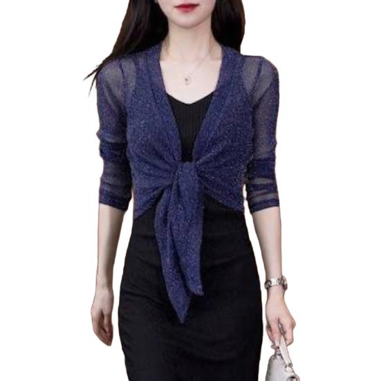 Женская рубашка с солнцезащитным кремом, длинный рукав, однотонный свободный кардиган с солнцезащитным кремом и шнуровкой, дышащее тонкое пальто