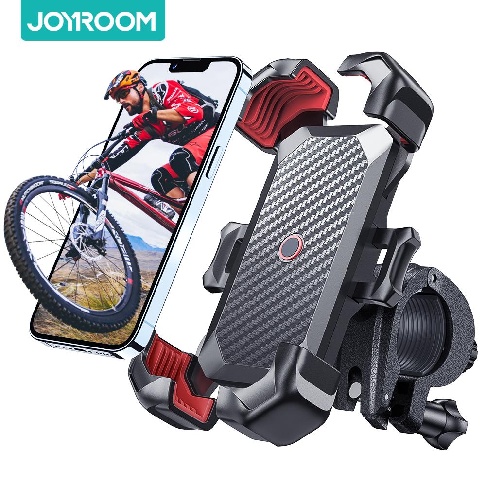 Joyroom Универсальный велосипедный держатель для телефона с обзором на 360° Держатель для велосипедного телефона для подставки для мобильного телефона 4,7-7 дюймов Противоударный кронштейн GPS-зажим