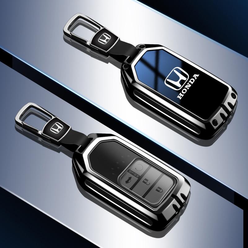 CPM1 Zinc Alloy Car Smart Key Case Cover For Honda Crv 2022 HR-V Civic 10 Fit GP5 Shuttle Gp8 JADE VEZEL City Jazz BRV Accessories