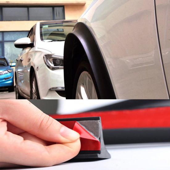2 шт. 2 см x 1,5 м универсальная шина для бровей, полоса для колес автомобиля, защита для крыла, брызговик