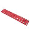 Thread Checker 28 Hole Metric Standard Board Metal Commonly Used Nut Screw Identifier Gauge Red