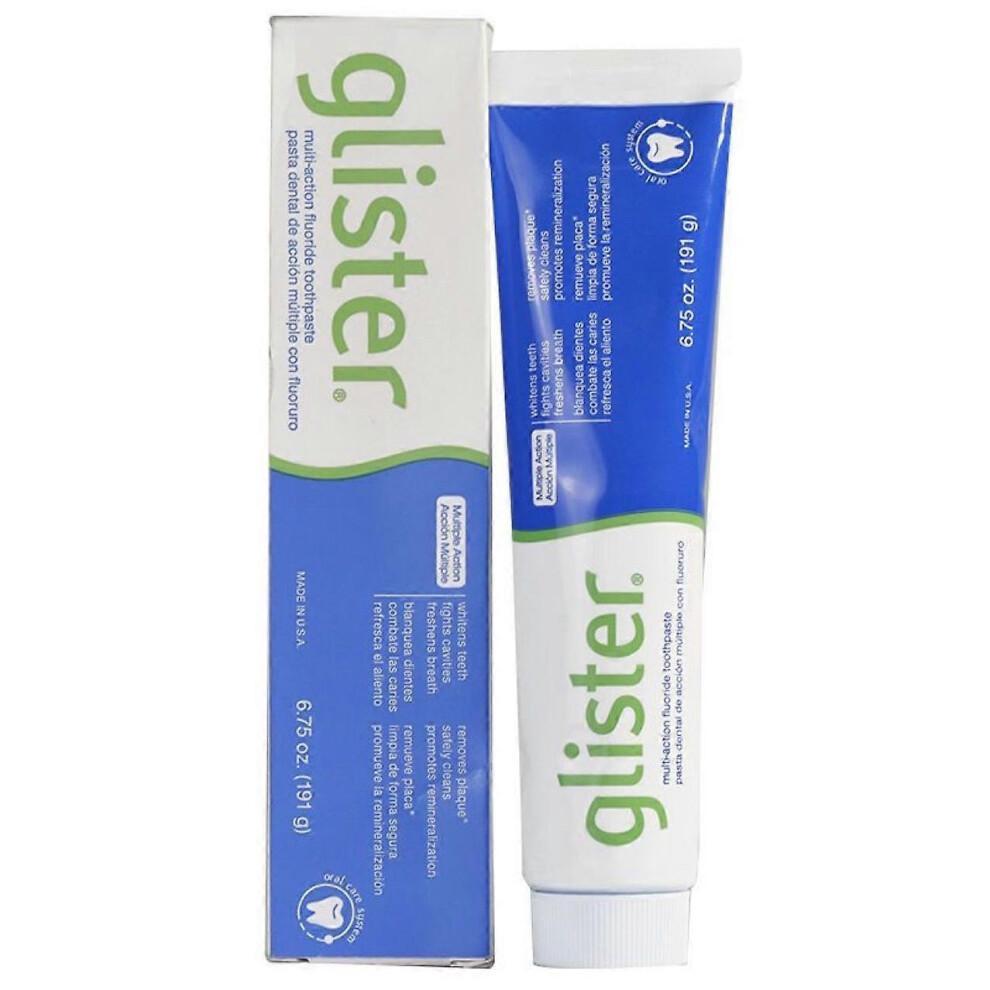 (Tea taste) Amway GLISTER multi-action fluoride toothpaste 200g New Box