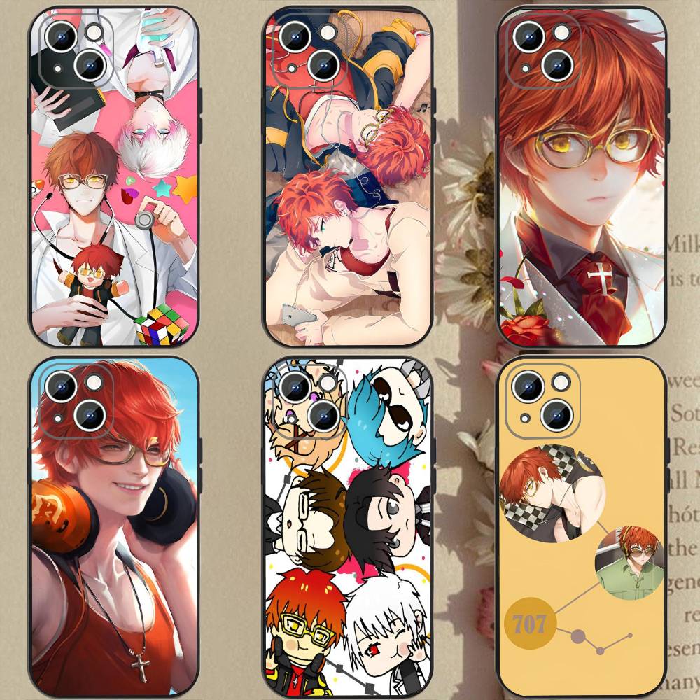 Mystic Messenger Phone Case Silicone Soft For IPhone 17 Air 16 15 14 13 12 11 Plus Pro Max Plus