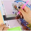 Accessories Storage Diamond Drawing Ruler Dot Drill Tool Magic Mesh Ruler Stainless Steel Ruler Tool