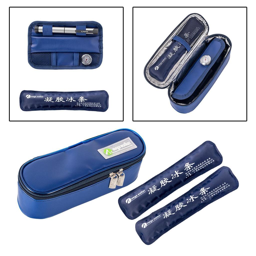 Стильный термокейс из алюминиевой фольги для travel-упаковки диабетических лекарств