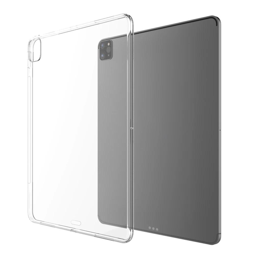 For iPad Pro 11 12 9 2021 Case Transparent Silicone Soft TPU Back Cover For iPad Pro 11 12.9 2020