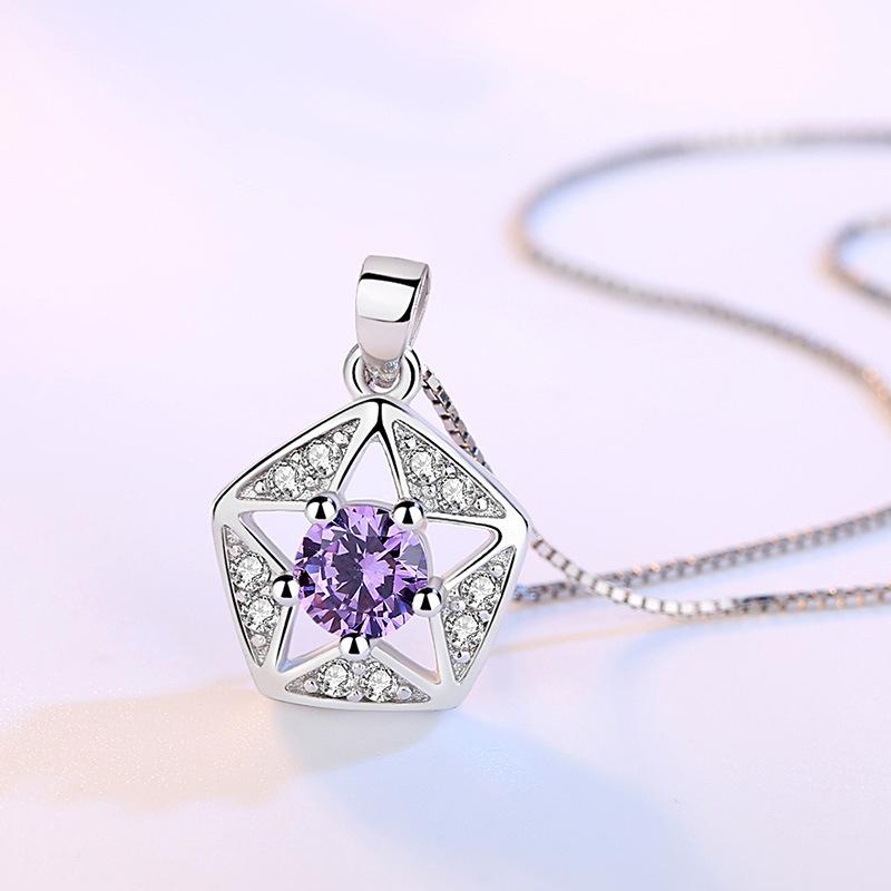 Lucky Five-Pointed Star Pendant, Retro Personalized Hollow Five-Pointed Star Pendant, Women'S Necklace Pendant.