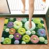Household Quick-drying Diatom Mud Bathroom Floor Mats Toilet Toilet Door Absorbent Mats Toilet Foot Mats Non-slip Mats