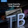 EAGET PCle Gen4x4 NVMe M.2280 SSD До 7400 МБ/с Высокоскоростной внутренний твердотельный накопитель для ПК, ноутбука и игр, сверхбыстрая передача данных