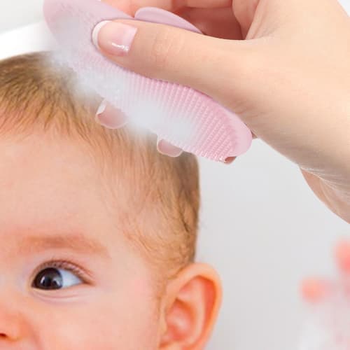 Силиконовая детская мочалка, Массажер для кожи головы для младенцев, Детская расческа-щетка для волос, Щетка для мытья детских волос, Силиконовая мочалка для тела, Щетка для облегчения сухости кожи у младенцев,