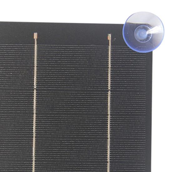 6W Emergency Solar Panel Phone Charger High Conversion Efficiency Short-Circuit Protection Solar Panel Charger for Outdoor Use