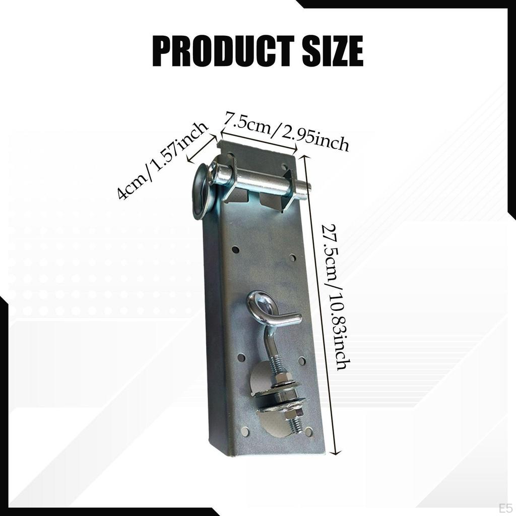 2 Нижних Подъемных Кронштейна для Гаражных Ворот Фурнитура Простая Установка Сверхпрочные Бытовые Аксессуары