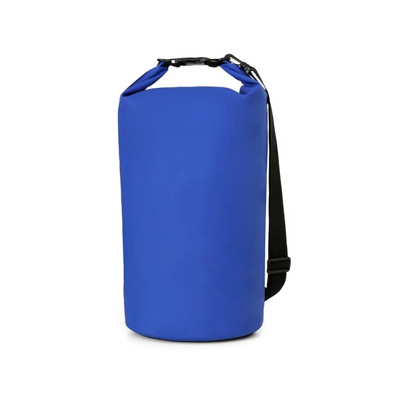 Waterproof Dry Bag Roll Top Seal 500D PVC Canoeing Dry Bag For Rafting And Beach Use 5L To 30L Size With Light Build