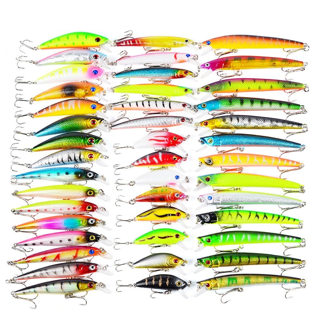 43 набора наживок для приманок, наборы наживок Luya, смешанные наборы с мягкими и твердыми наживками, перекрестный окунь - все в смешанных наборах