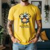 New Summer Unisexs Pure Cotton Tshirt Imitating The Style of Normal Birds In Cartoon Formfor Street Cool Casual Wear Breathable
