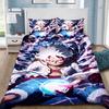 Аниме Пододеяльник Наволочка Комплект постельного белья О-Один Куски Луффи Взрослый Мальчик Девочка Украшение для спальни Детский подарок Односпальный Двуспальный размер