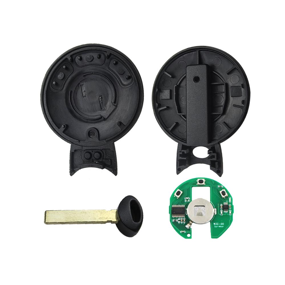 Smart Remote Car Key For BMW Mini Cooper R56 R57 R58 R60 R61 Cabrio S ONE D Clubman Countryman ID46 Chip 315/434/868Mhz No Logo