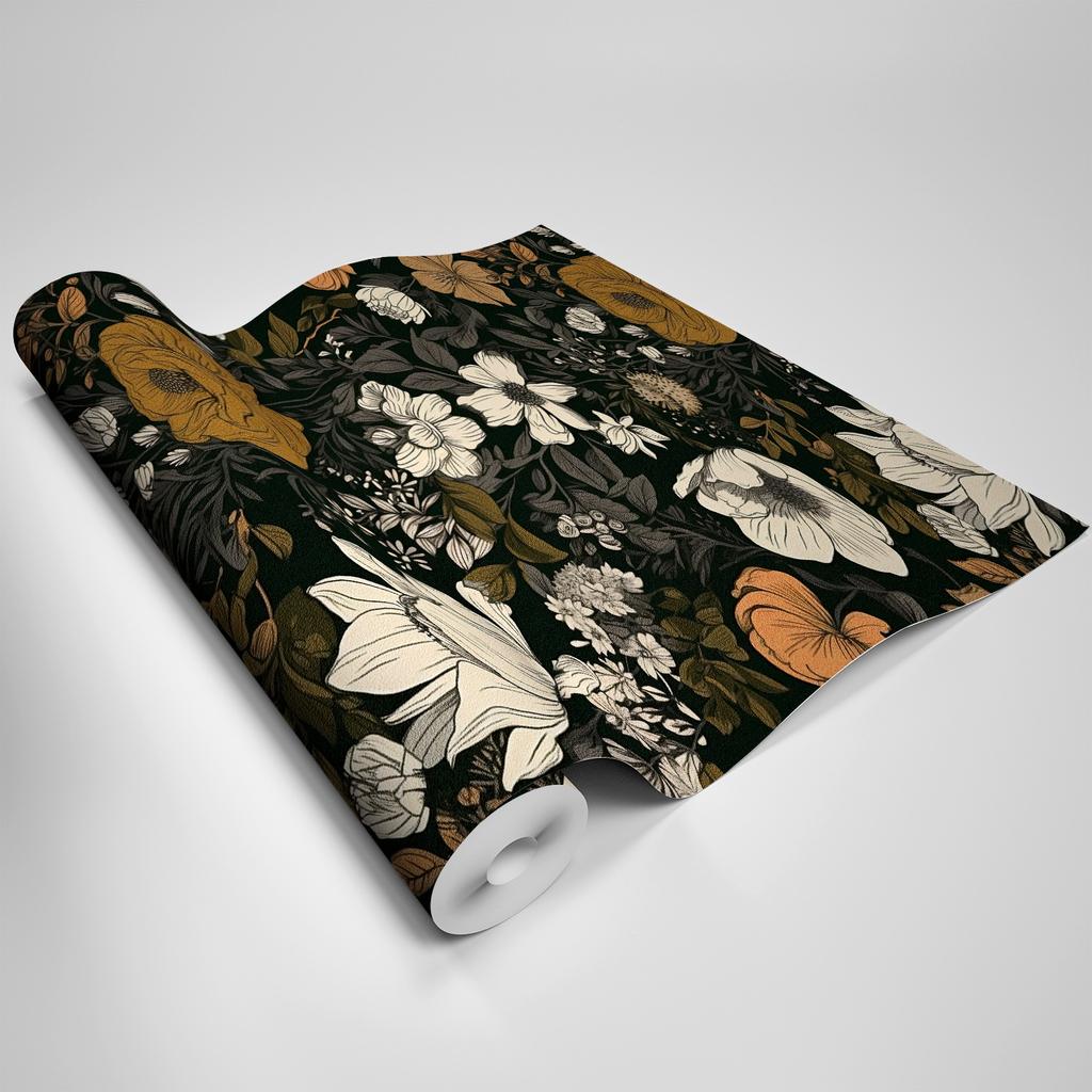 Самоклеящиеся текстурированные обои для украшения стен в гостиной и спальне, водонепроницаемые и износостойкие настенные наклейки для растений